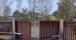 Купить распашные ворота из штакетника Кашира, цена от 2794 руб.