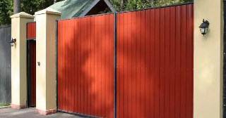 Купить ворота из профнастила Кашира, цена от 4165 руб.